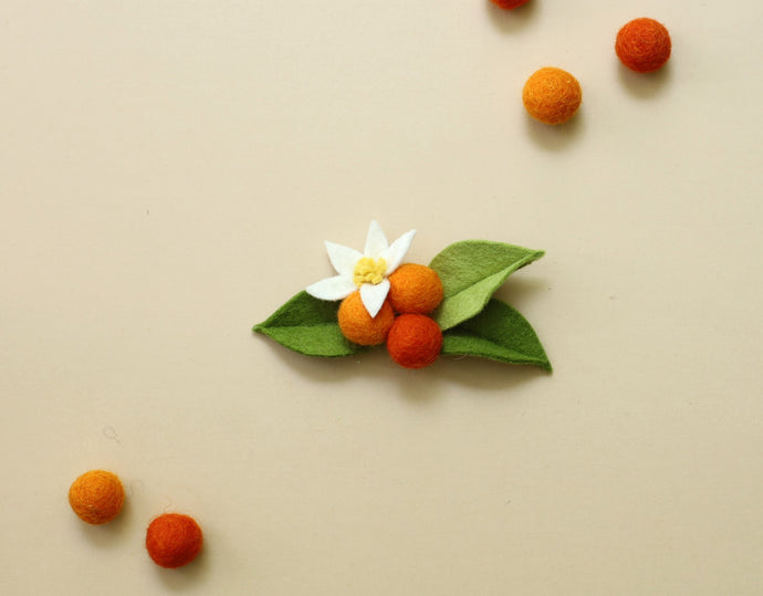 Summer Fruit || Orange Bloom Crown