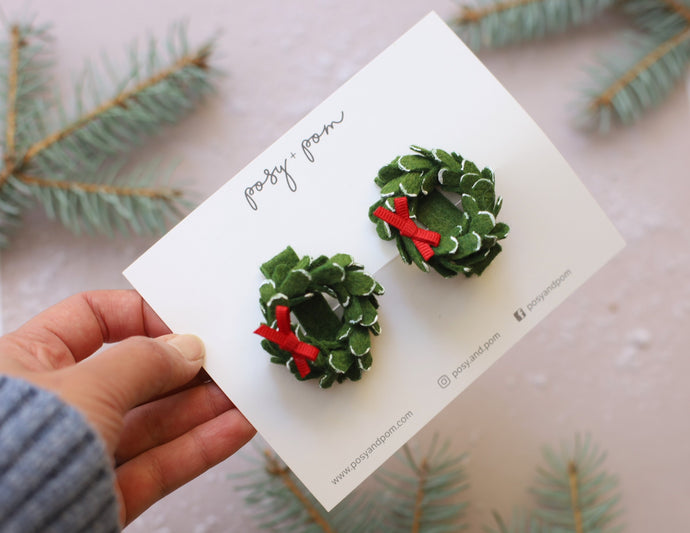 Holiday || Mini Wreaths