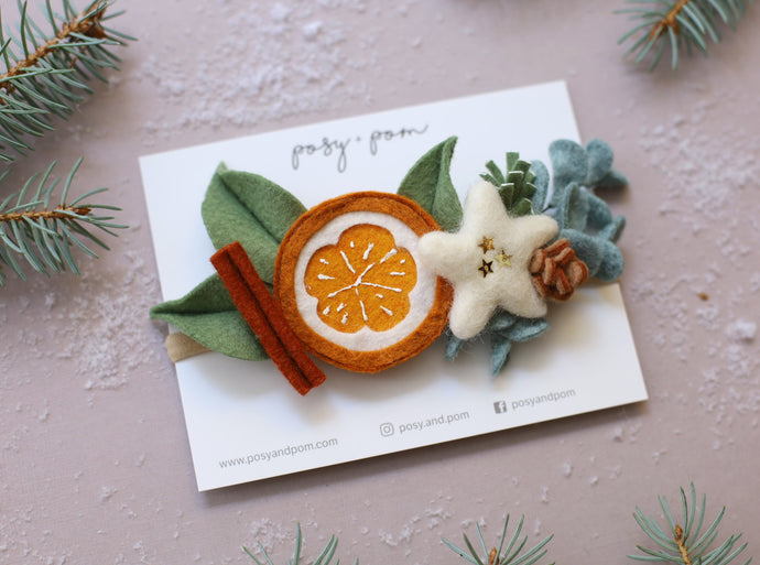 Holiday || Holiday Orange Crown