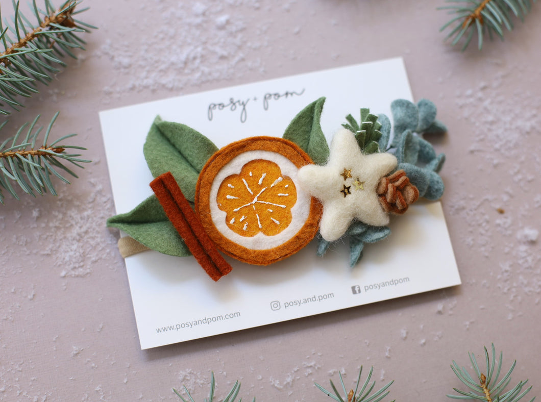 Holiday || Holiday Orange Crown