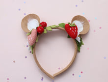 Load image into Gallery viewer, Spring Cheer || Berry Bear Headband