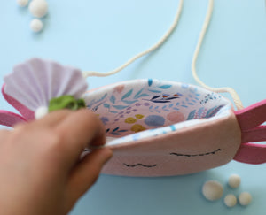 Under the Sea || Axolotl Purse Pink
