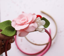 Load image into Gallery viewer, LOVE || Hard Satin Covered Headband Add-ON
