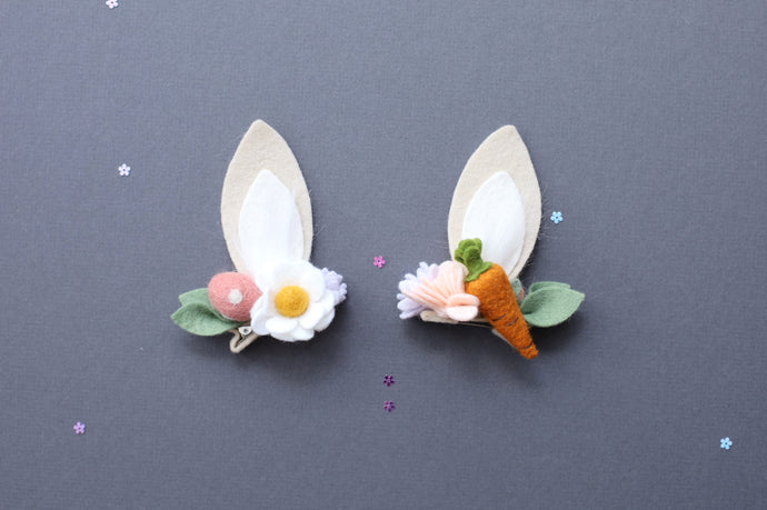 SPRING '23 || Almond Bunny Clips