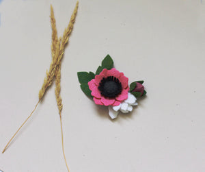 Enchanted || Boho Anemone Crown