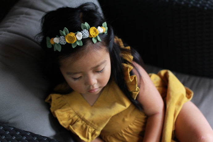 Enchanted || Boho Petite Flower Crown