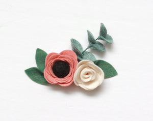 Romance || Eucalyptus Rose Mini Crown