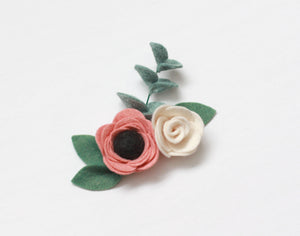 Romance || Eucalyptus Rose Mini Crown