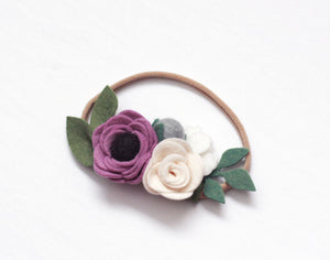Romance || Lavender Roses Mini Crown