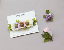 Load image into Gallery viewer, FARM FRESH || Mini Anemone Crown - Pastel Purples