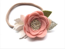 Load image into Gallery viewer, Classics || Gold and Blush Petite Flower