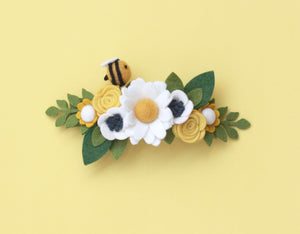 Honeybee felt flower crown by Posy and Pom